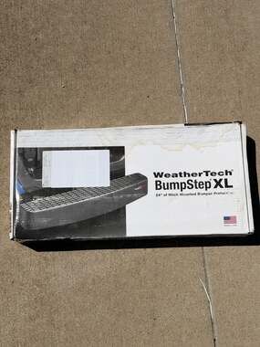 WeatherTech BumpStep XL 24" Hitch Mounted Bumper Protector